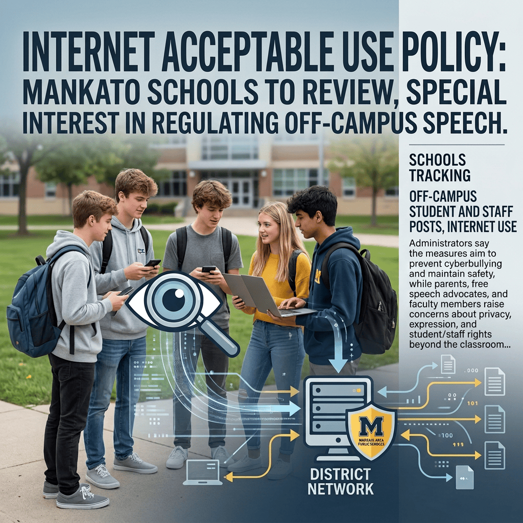 Updated policy graphic for student and staff internet use